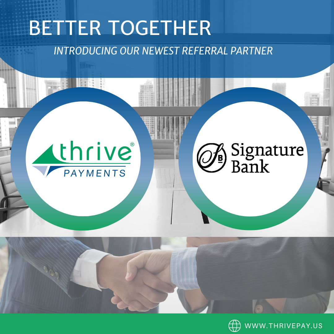 Thrive Payments Partners with Signature Bank of Chicago